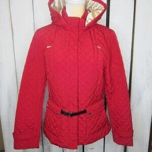 Calvin Klein Quilted Coat Size Medium